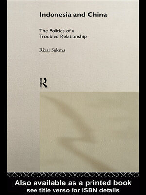 cover image of Indonesia and China